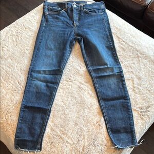 rag & bone Dark Blue Skinny Jeans